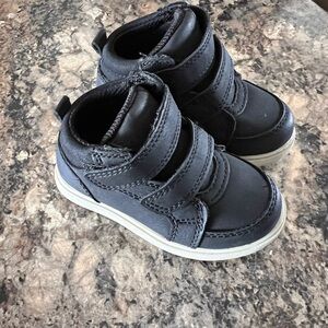 Falls Creek black Kids High-Top Velcro Sneakers